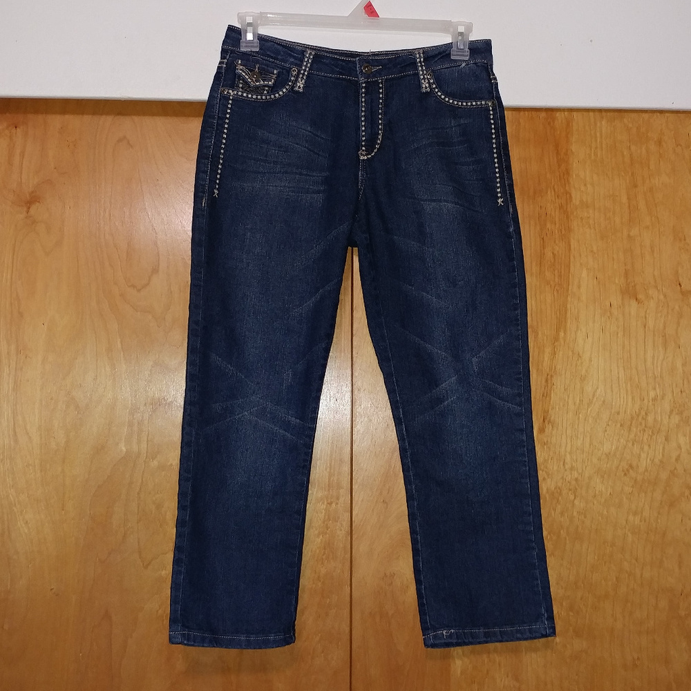 Salt Works Stitches Women  Jeans Blue Size 6